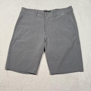 TravisMathew Shorts Mens 33 Gray Performance Golf Stretch Lightweight Pockets‎